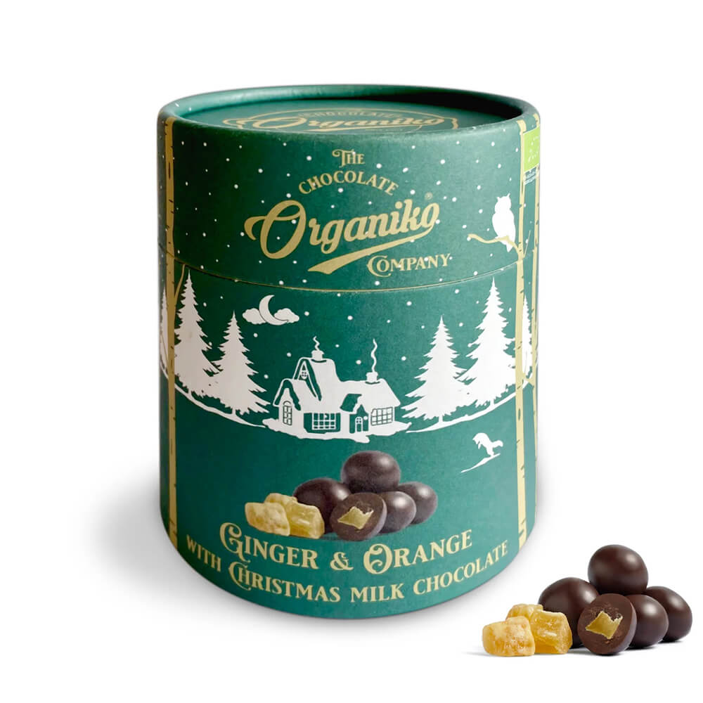 Chocolate Organiko Ginger and Orange with Milk Chocolate 80g